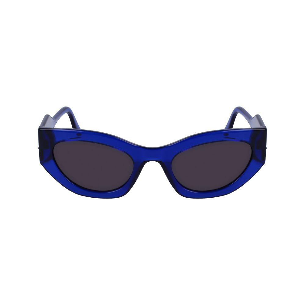 Karl Lagerfeld Blue Injected Sunglasses