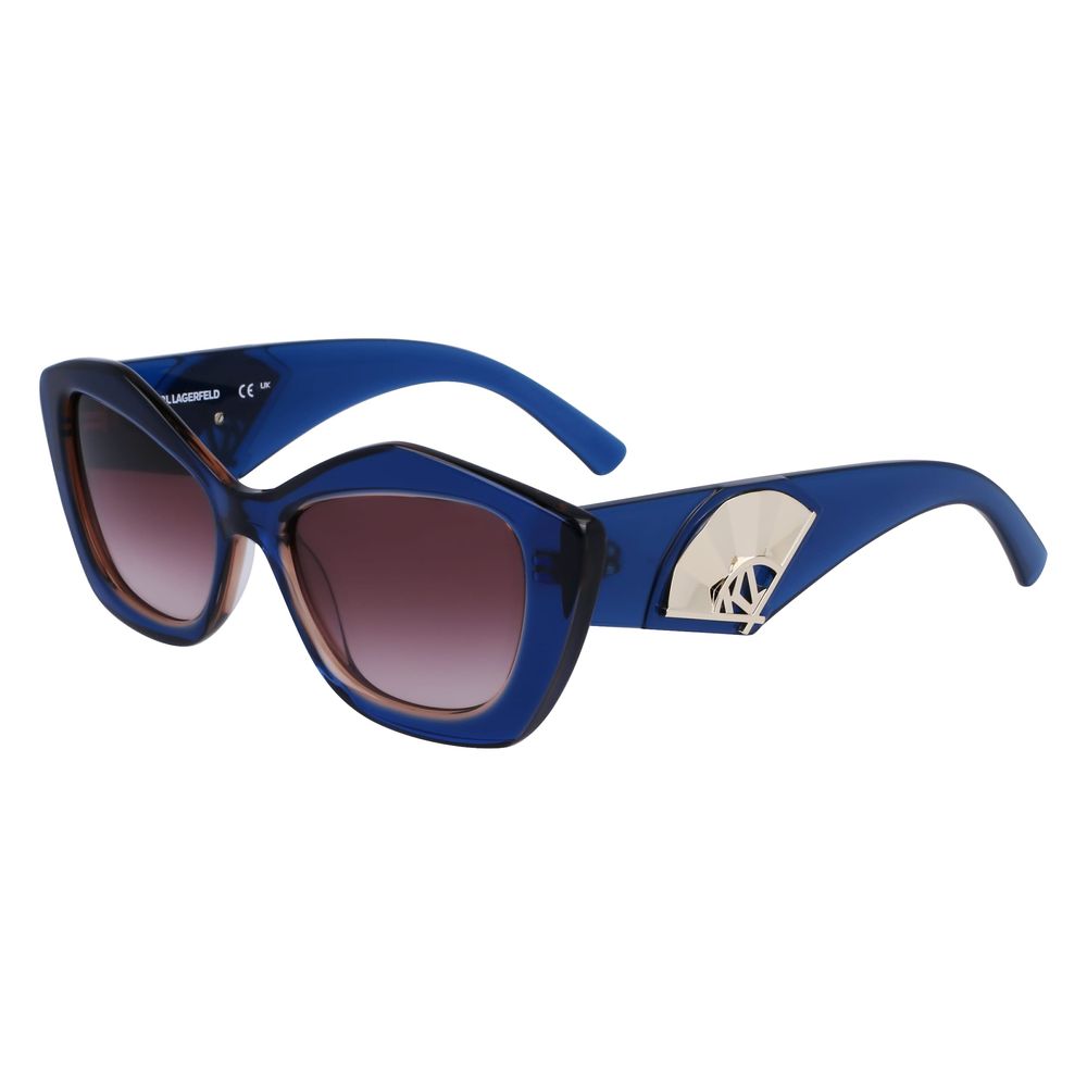 Karl Lagerfeld Blue Acetate Sunglasses