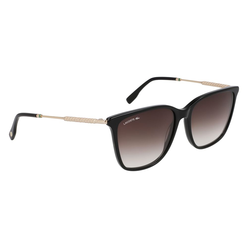 Lacoste Black Acetate Sunglasses