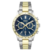 Hugo Boss Gray Stainless Steel Dress Watch