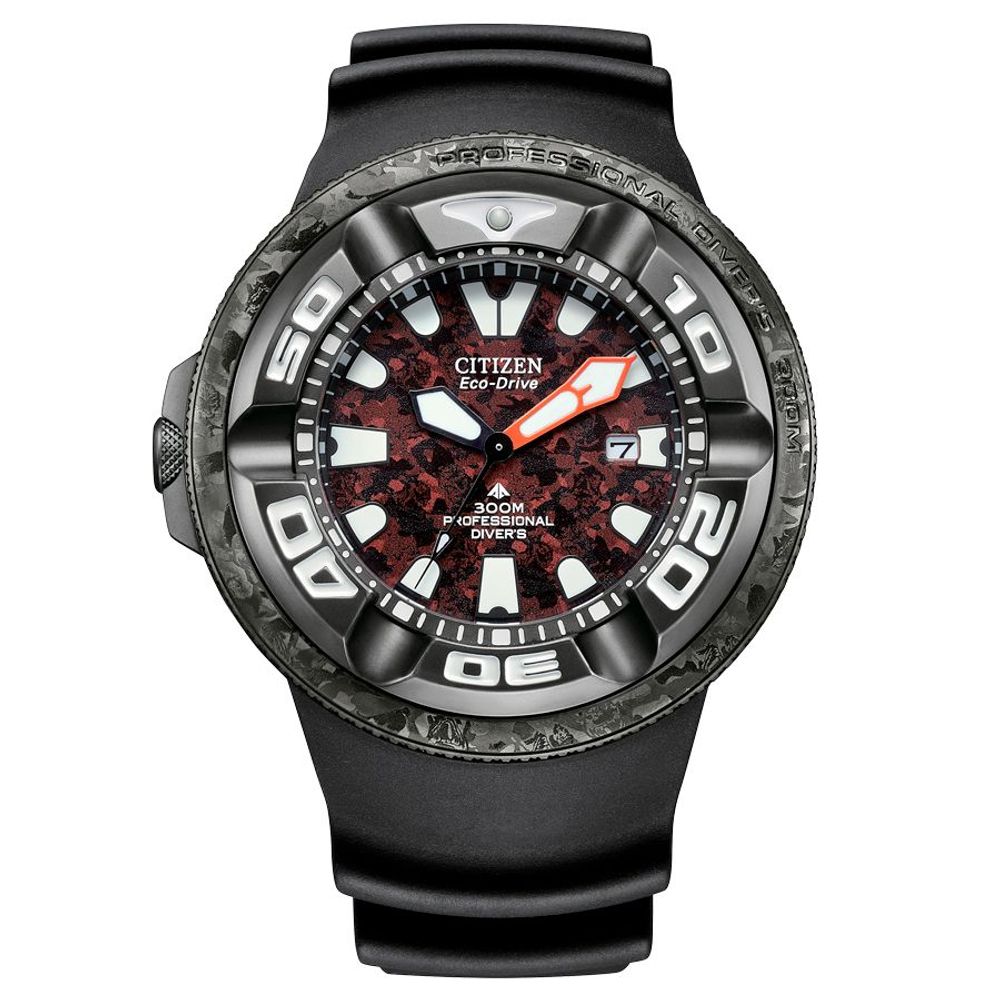 Citizen Black Rubber Sport Watch Main image