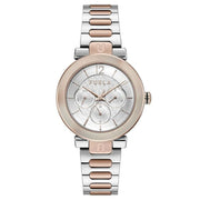 Furla Gray Stainless Steel Dress Watch