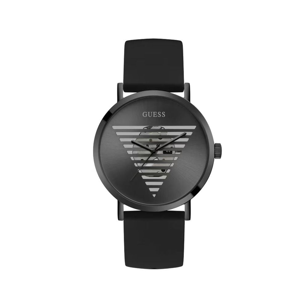 Guess Black Synthetic Dress Watch