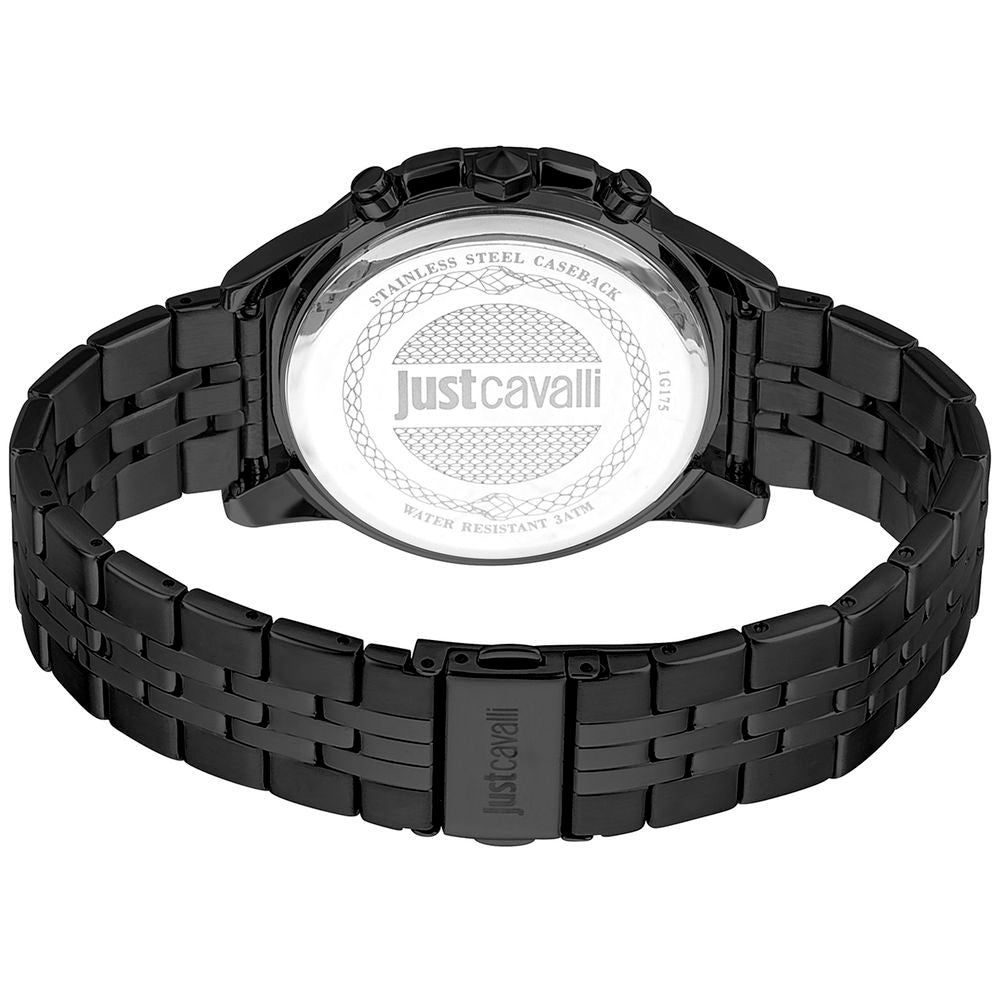 Just Cavalli Black Stainless Steel Dress Watch Secondary image