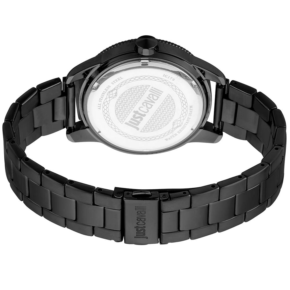 Just Cavalli Black Stainless Steel Dress Watch Secondary image