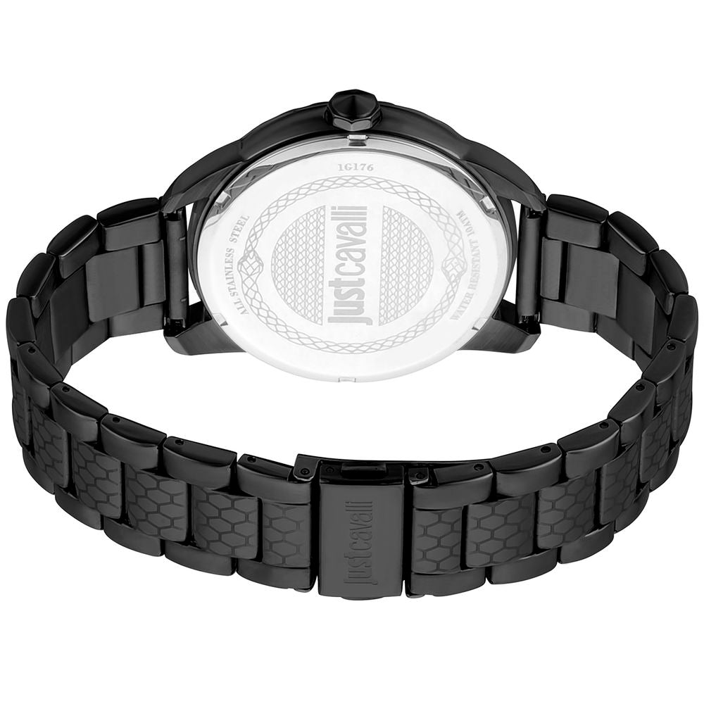 Just Cavalli Black Stainless Steel Dress Watch Secondary image