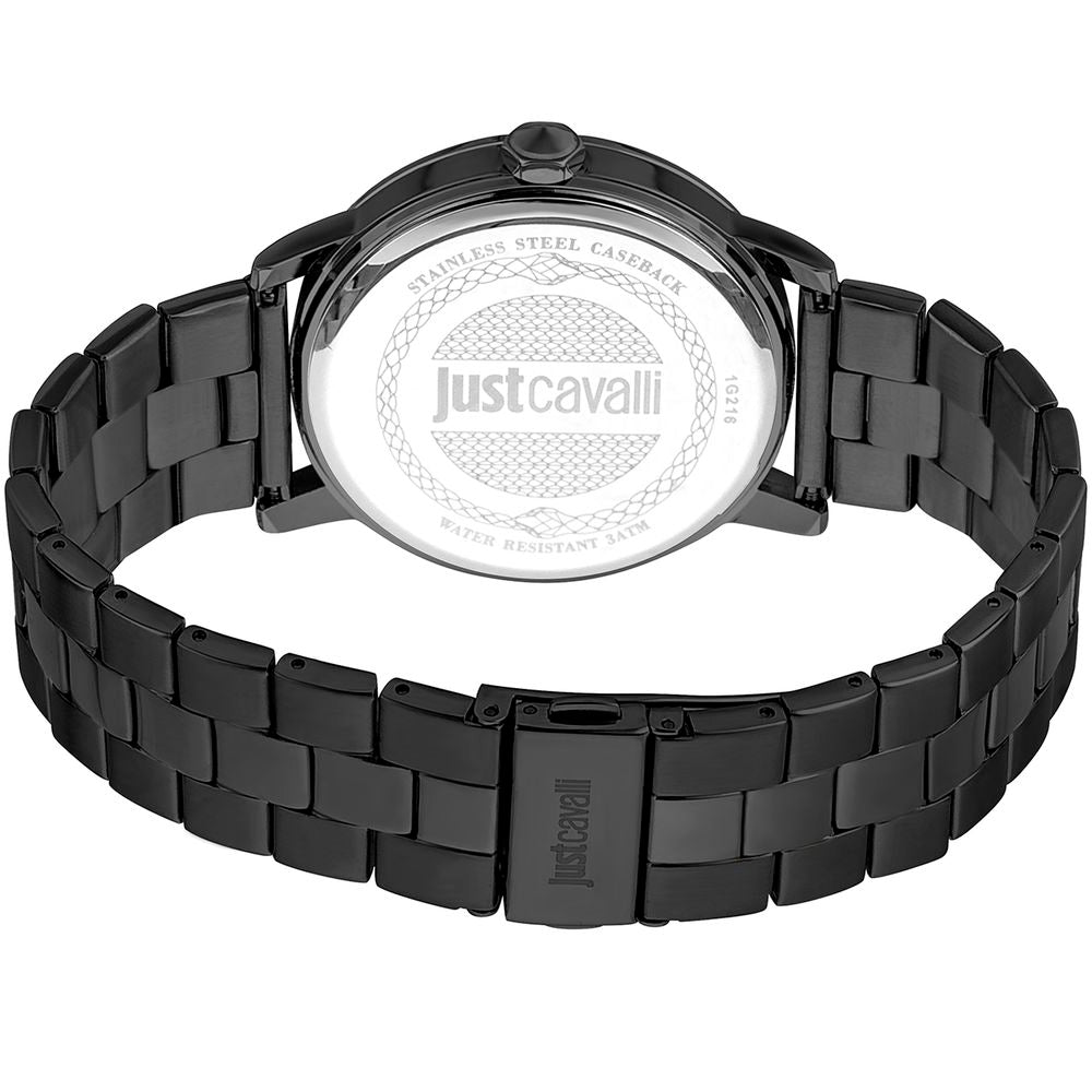 Just Cavalli Black Stainless Steel Dress Watch Secondary image