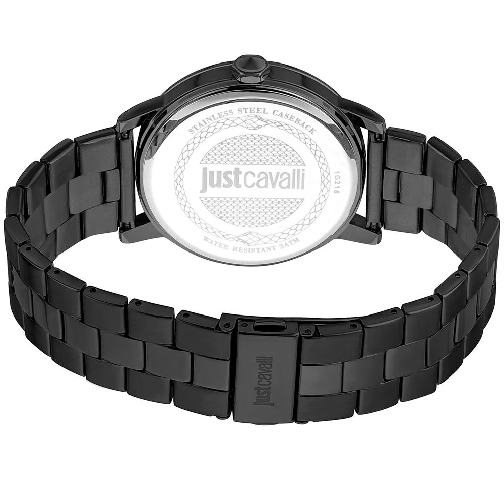 Just Cavalli Black Stainless Steel Dress Watch Secondary image