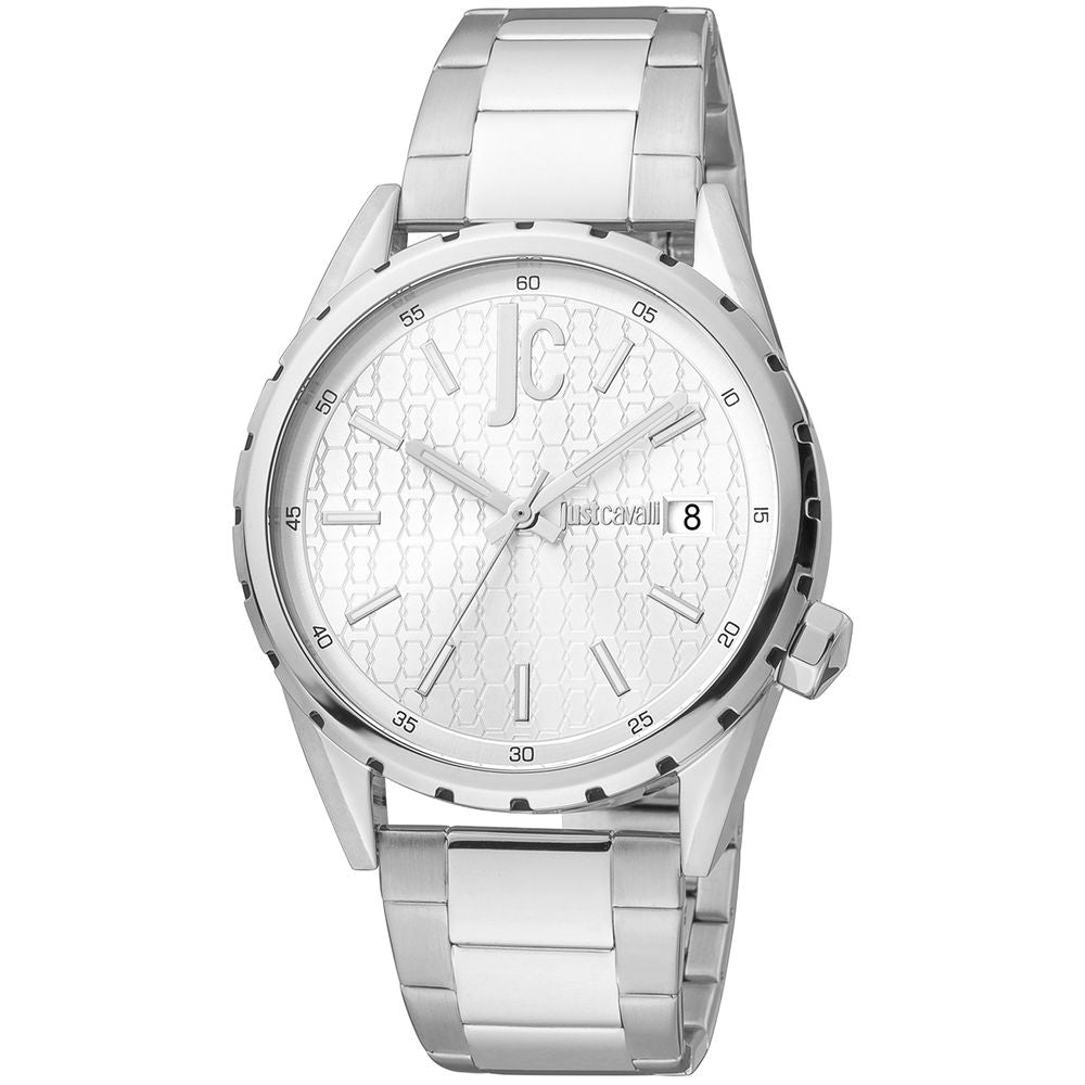 Just Cavalli Gray Stainless Steel Dress Watch Main image