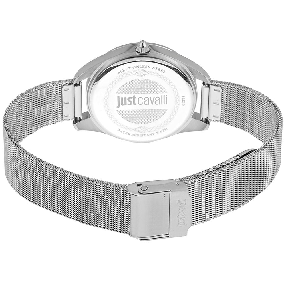Just Cavalli Gray Stainless Steel Bracelet Watch Secondary image