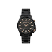 Police Black Stainless Steel Dress Watch