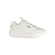 Fila White Polyester Sneaker