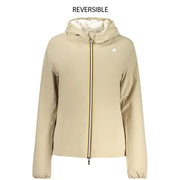 K-WAY Beige Nylon Jackets & Coat
