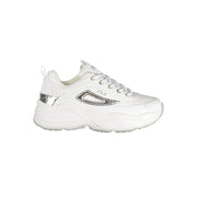 Fila White Polyester Sneaker