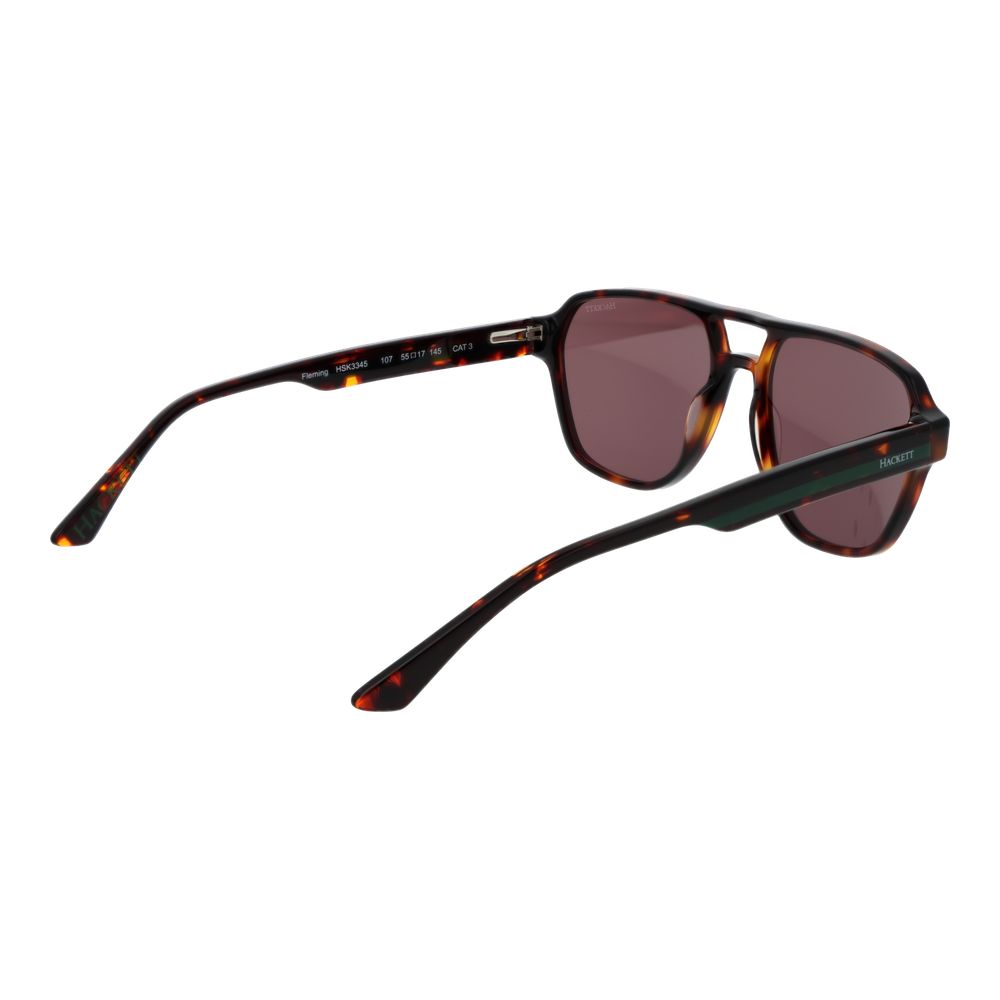 Hackett Brown Acetate Sunglasses
