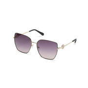 Guess Gold Metal Sunglasses