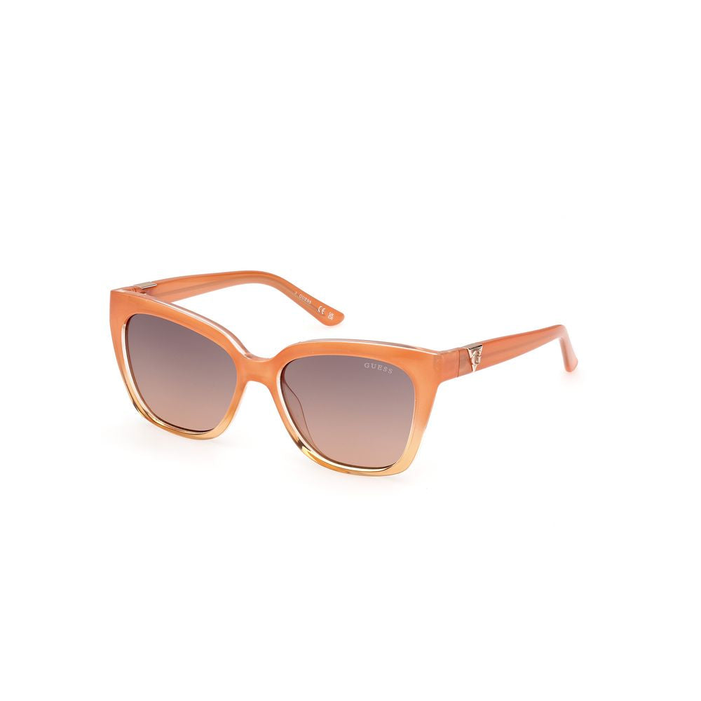 Guess Orange Resin Sunglasses