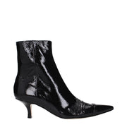 Maison Margiela Black Leather Ankle Boots