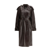 Max Mara Brown Cotton Coat