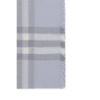 Burberry Blue Wool Scarf
