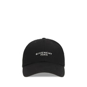 Givenchy Black Cotton Cap (Baseball Hat)