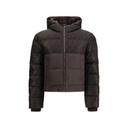 Fendi Brown Cotton Shell Jacket
