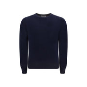 Brunello Cucinelli Blue Wool Oves Aries Sweatshirt