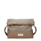 Maison Margiela Beige Fabric Shoulder Bag - Zachava