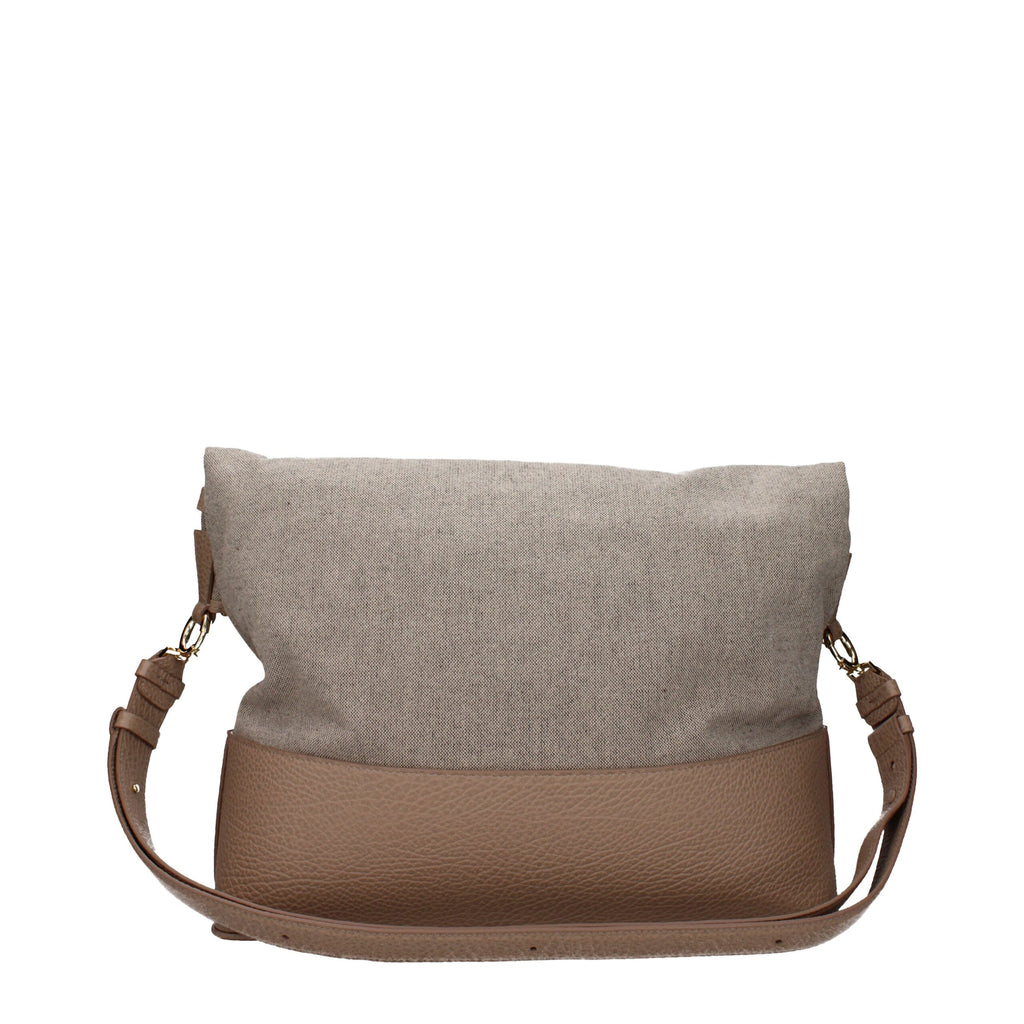 Maison Margiela Beige Fabric Shoulder Bag - Zachava