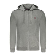 Norway 1963 Grigio Poliammide Mens Cardigan