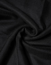 Dolce & Gabbana Black Cashmere Knit Neck Wrap Shawl Scarf for Men