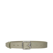 Burberry Green Leather Regular Belt