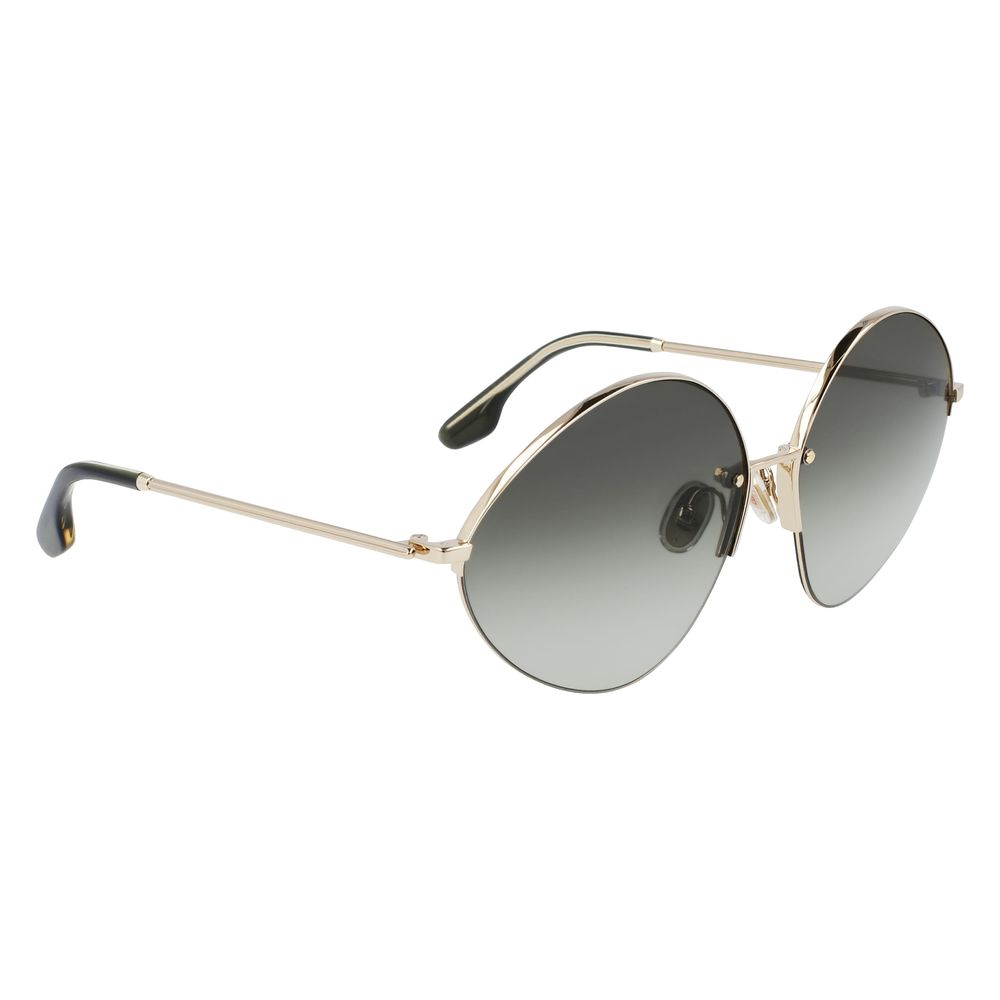 Victoria Beckham Gold Metal Sunglasses