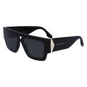 Victoria Beckham Black Acetate Sunglasses