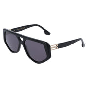 Victoria Beckham Black Acetate Sunglasses