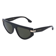 Victoria Beckham Brown Acetate Sunglasses