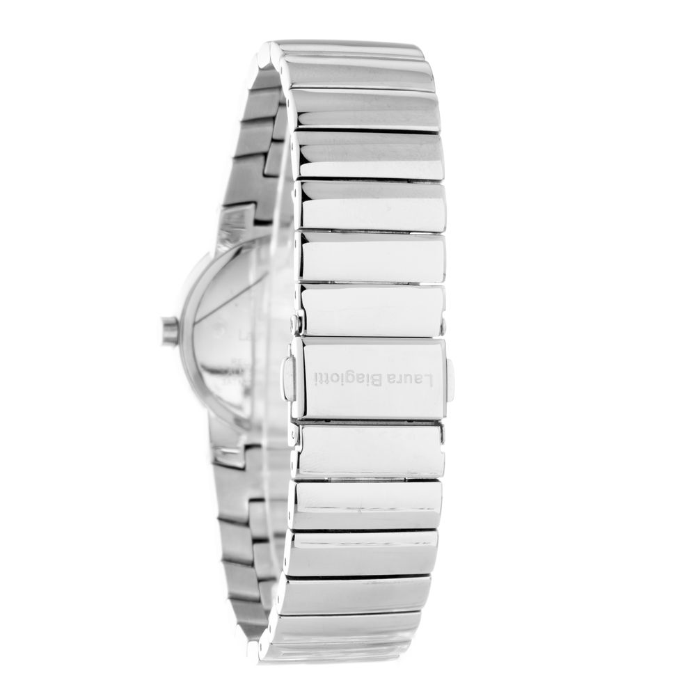 Laura Biagiotti Silver Stainless Steel Dress Watch