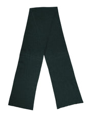 Dolce & Gabbana Green Cashmere Knitted Neck Wrap Shawl Scarf
