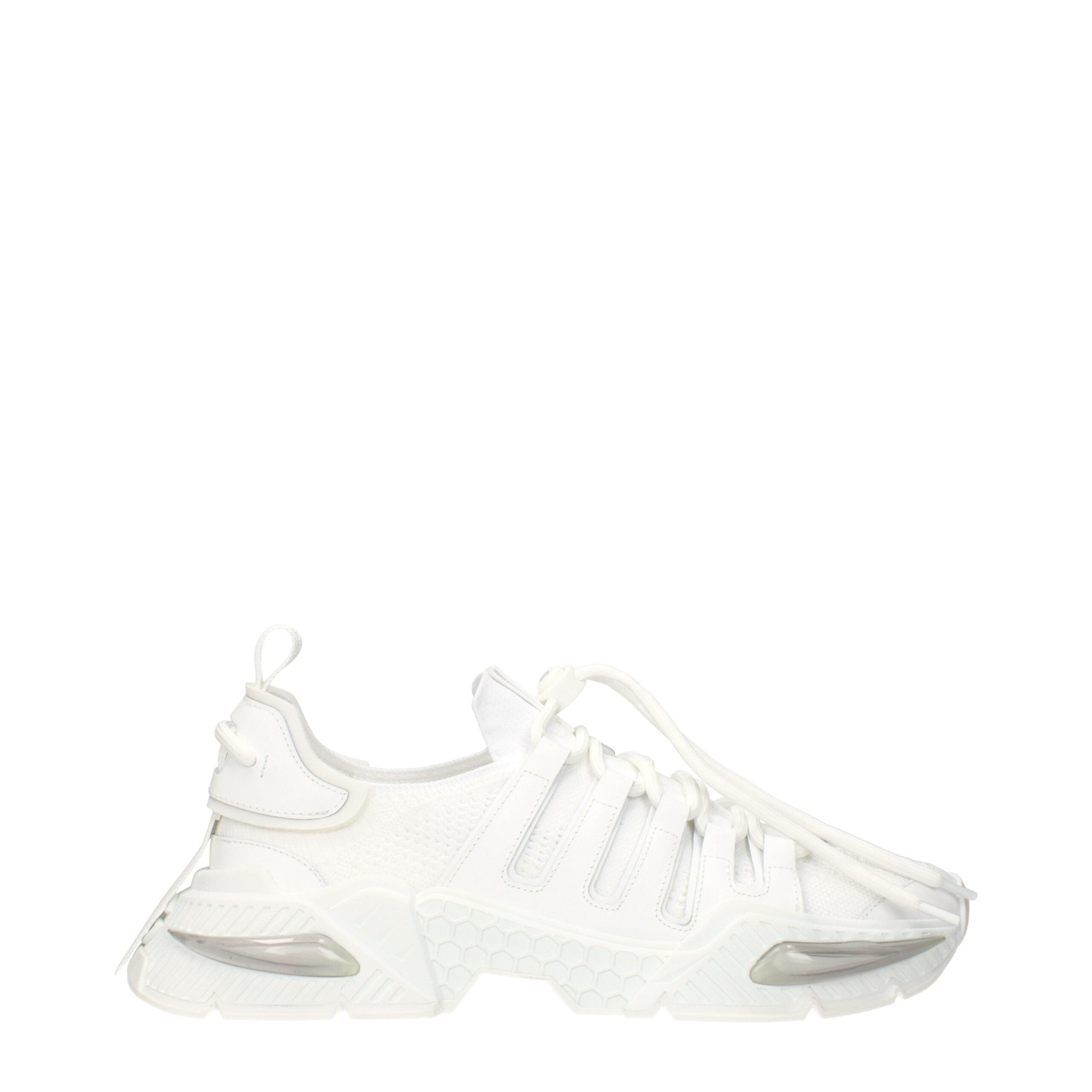 Dolce & Gabbana White Fabric Athletic Sneakers Main image