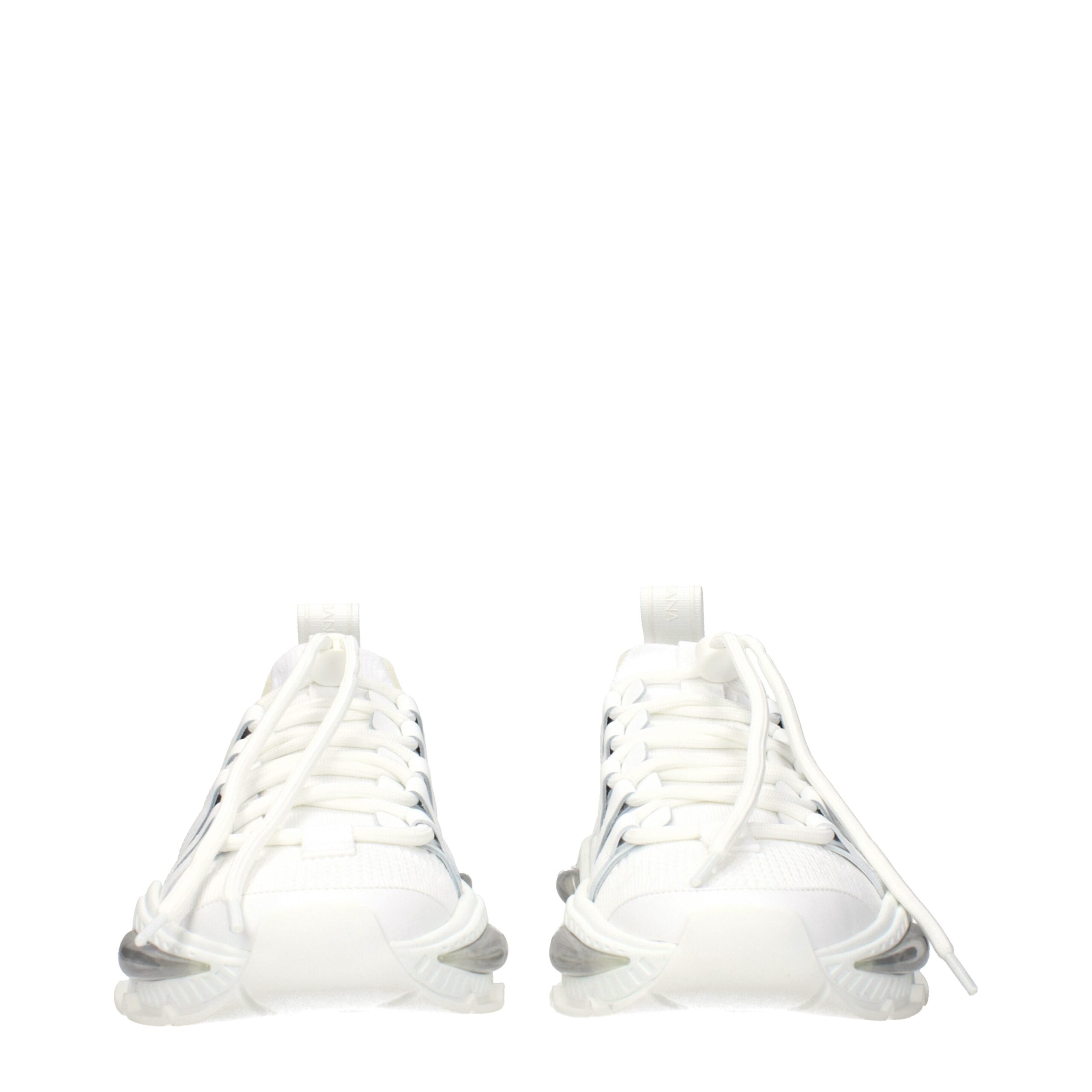 Dolce & Gabbana White Fabric Athletic Sneakers Secondary image