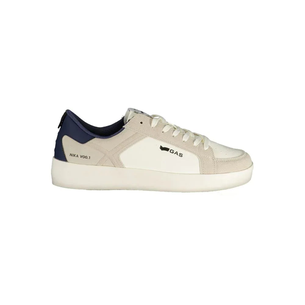 Gas White Polyurethane Men's Sneaker - Zachava Main image