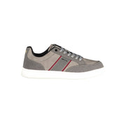 Gas Grigio Poliestere Man Sneaker