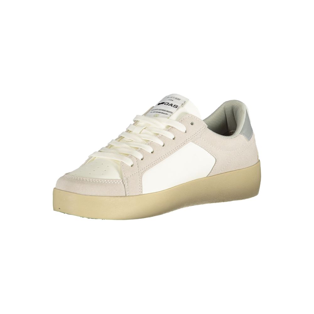Gas White Polyurethane Women Sneaker