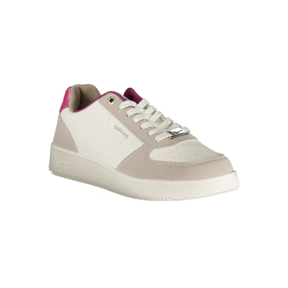 Gas Bianco Poliuretano Women Sneaker
