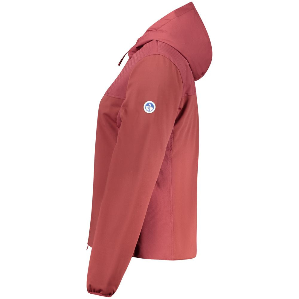 North Sails Rosso Polyester Women Jacket