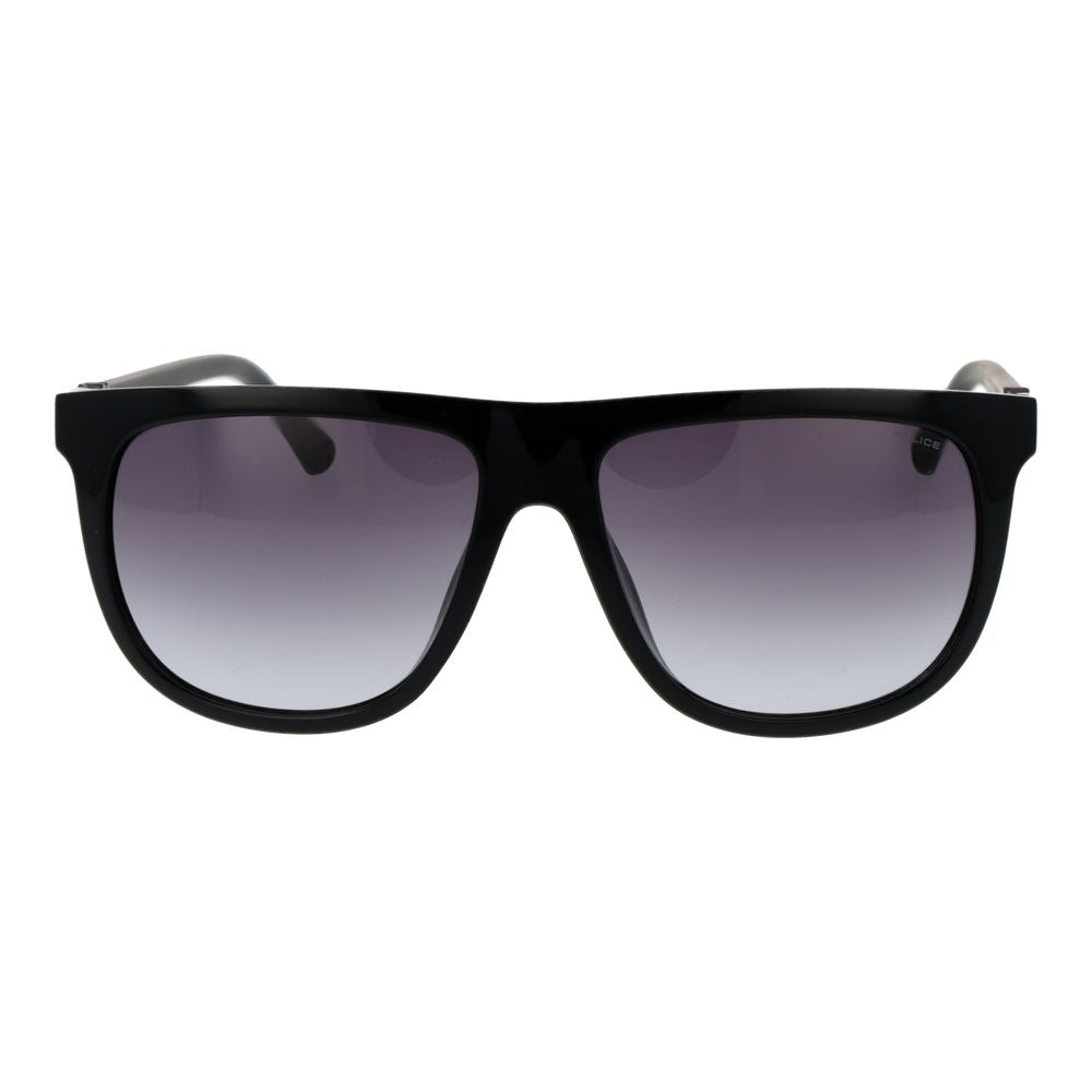Police Black Plastic Sunglasses