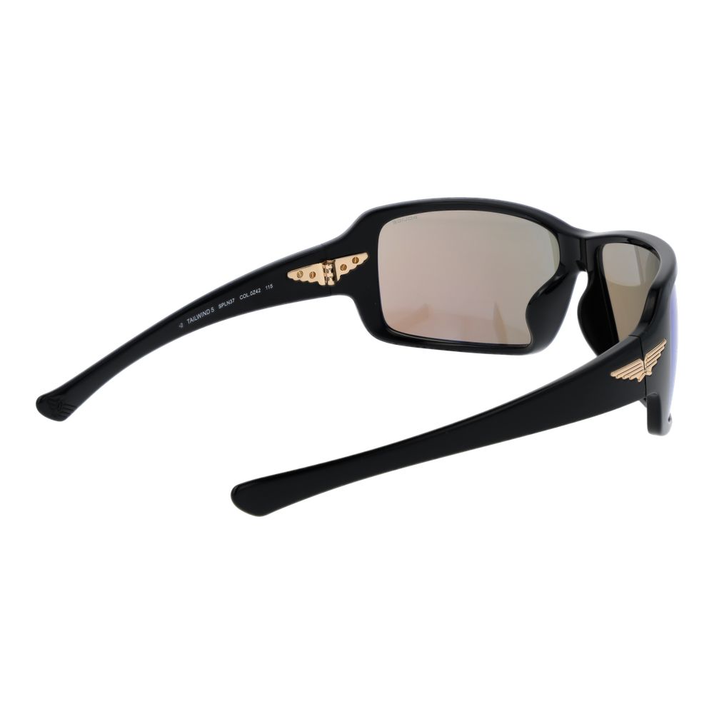 Police Black Plastic Sunglasses