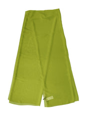 Dolce & Gabbana Green Polyester Stole Neck Wrap Shawl Scarf for Men