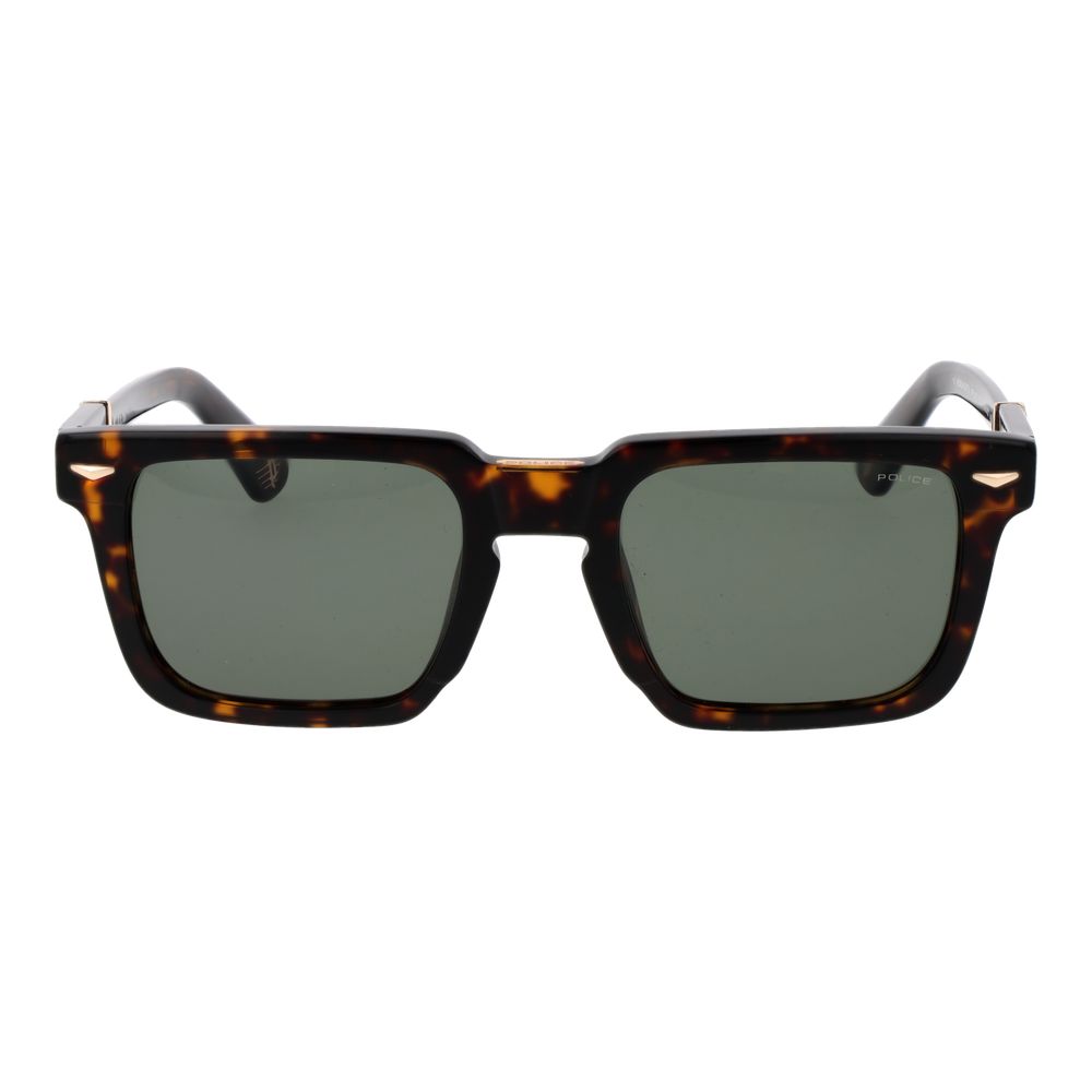 Police Brown Cellulose Acetate Sunglasses
