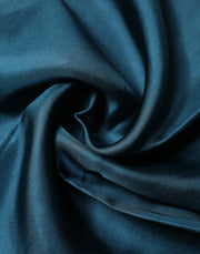 Dolce & Gabbana Blue Silk Square Pocket Handkerchief Scarf for Men